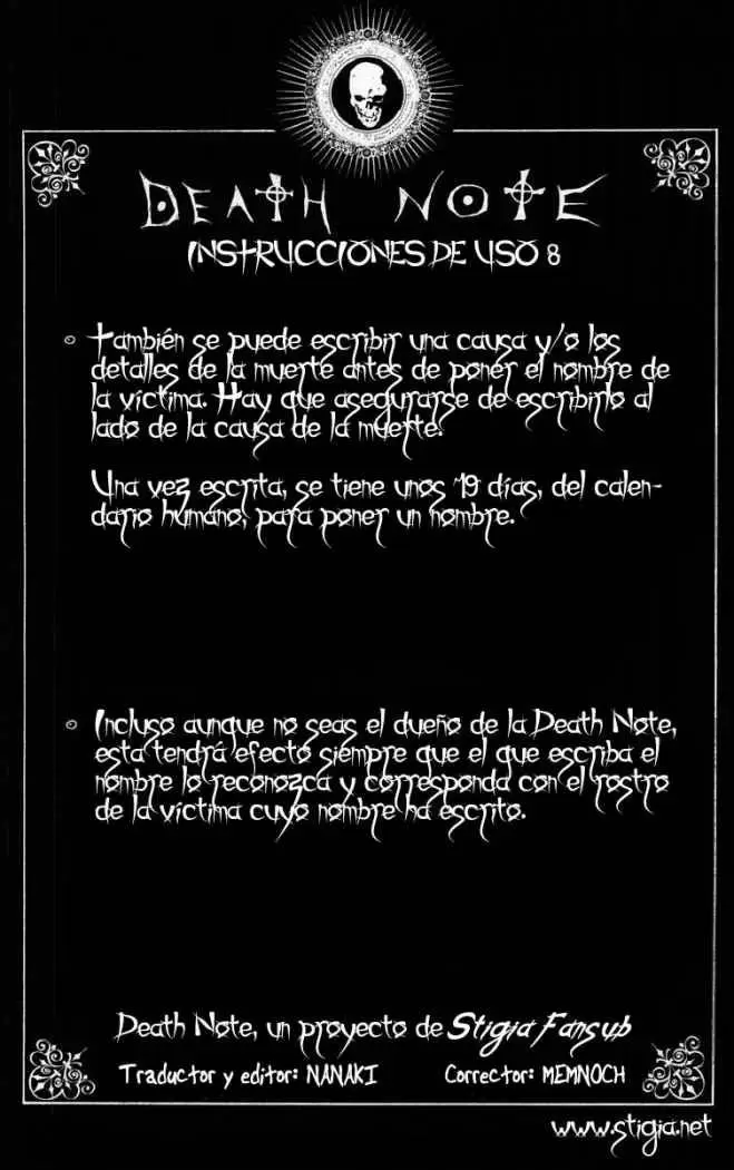 Death Note capítulo 9, página 20