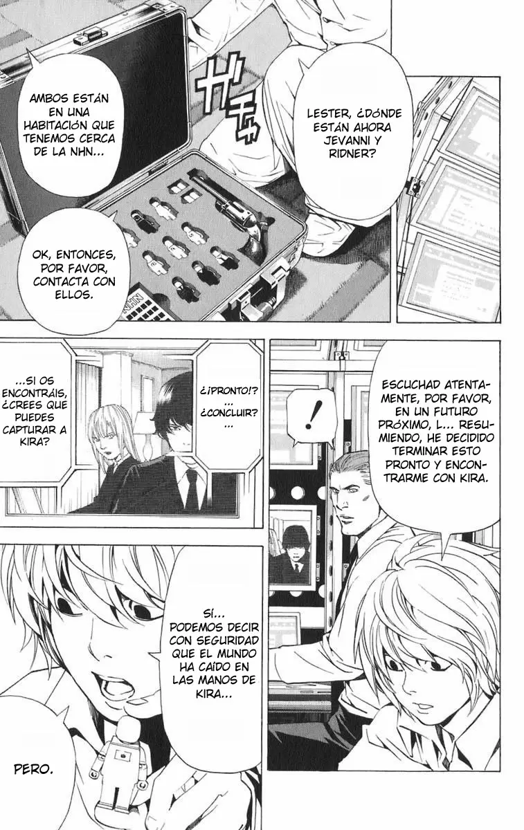 Death Note capítulo 90, página 3