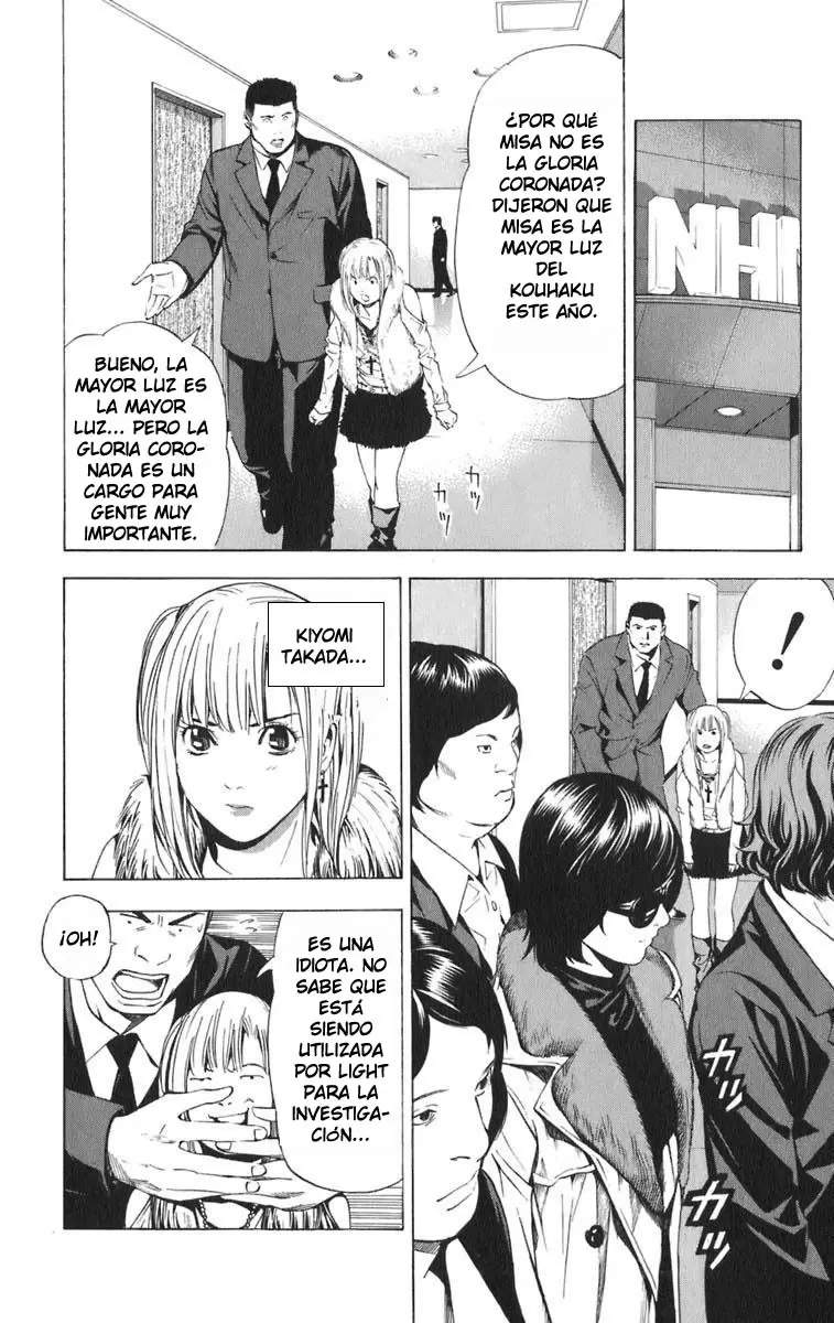 Death Note capítulo 91, página 6