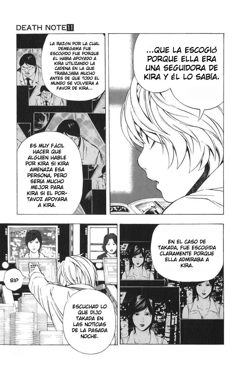 Death Note capítulo 91, página 11