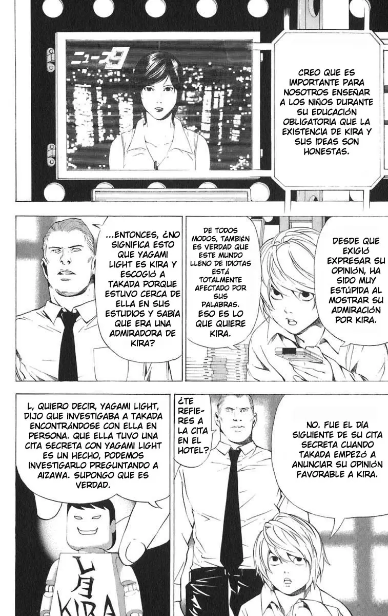 Death Note capítulo 91, página 12
