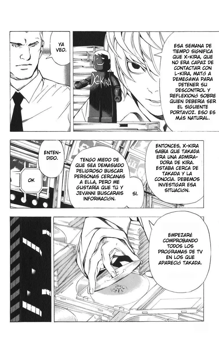 Death Note capítulo 91, página 14