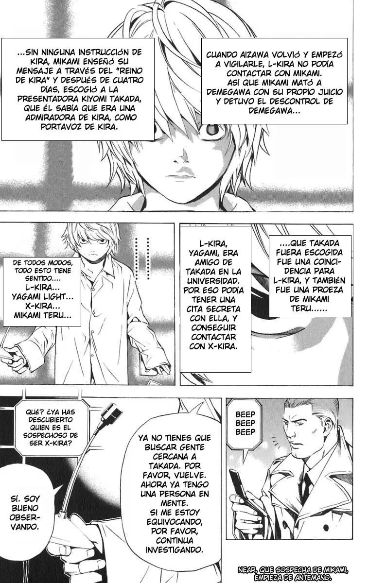 Death Note capítulo 91, página 19
