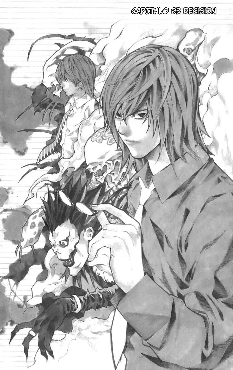 Death Note capítulo 93, página 1