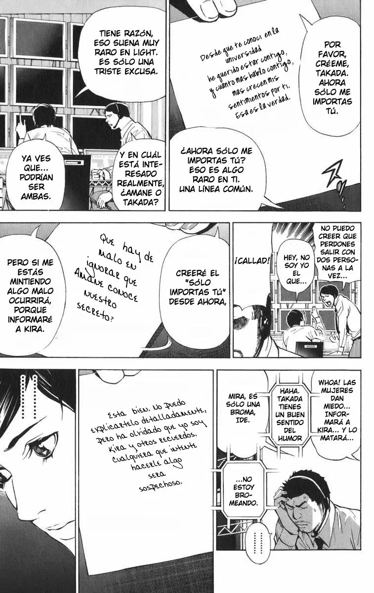Death Note capítulo 93, página 8