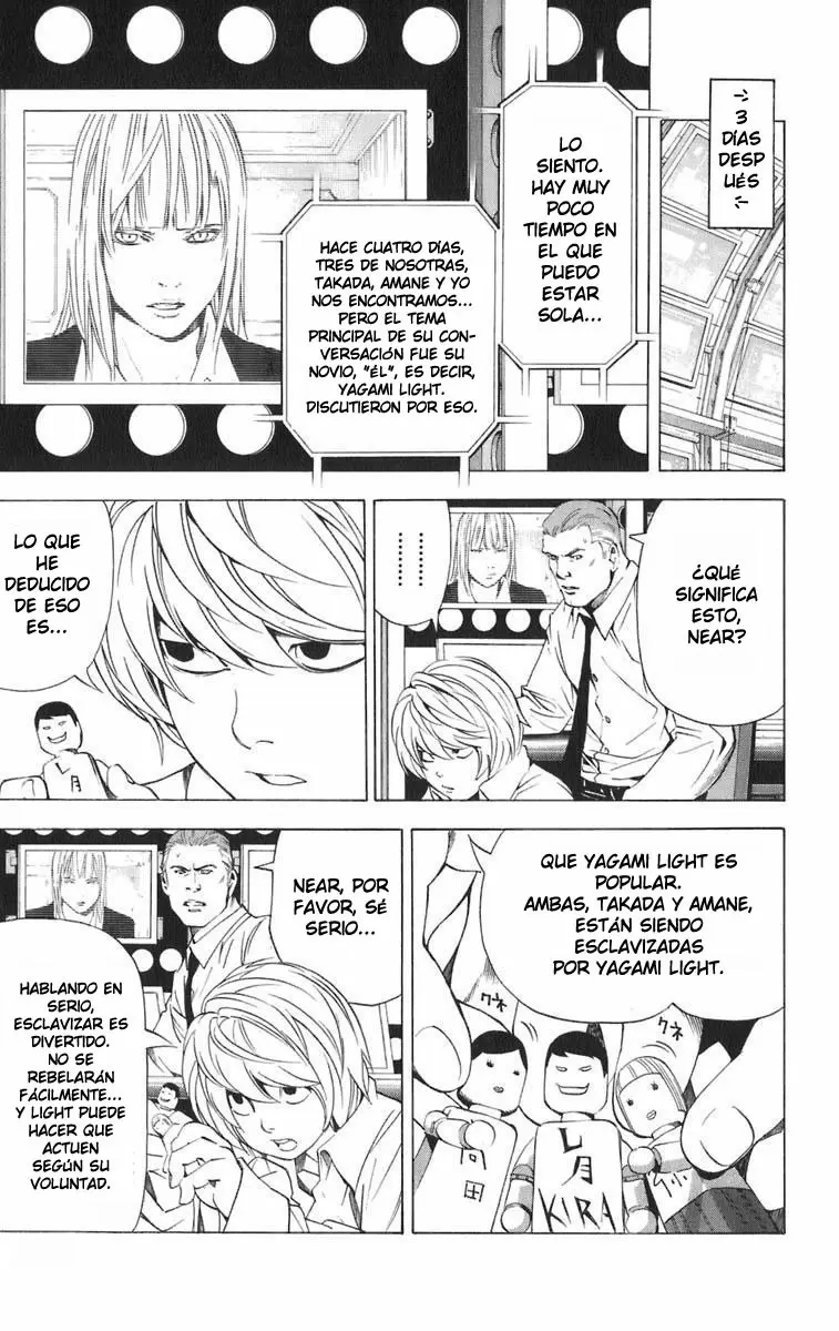Death Note capítulo 93, página 14