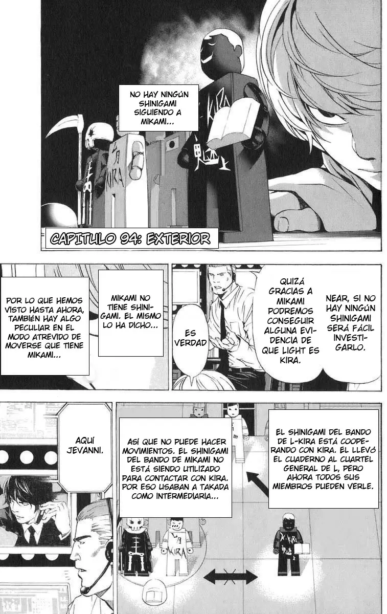 Death Note capítulo 94, página 1