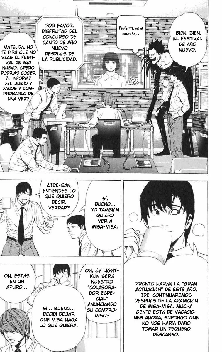 Death Note capítulo 95, página 3