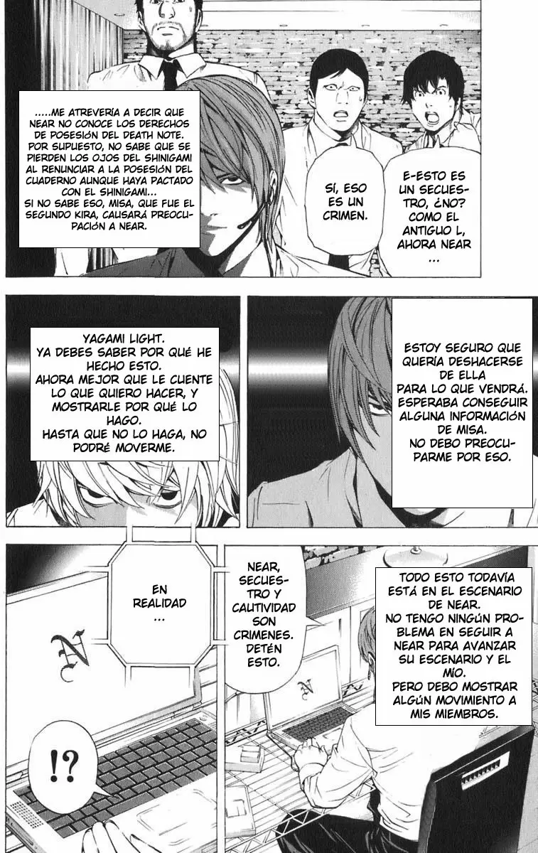 Death Note capítulo 95, página 14