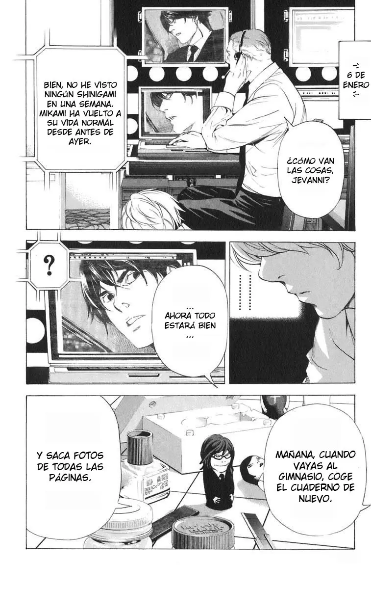 Death Note capítulo 96, página 16