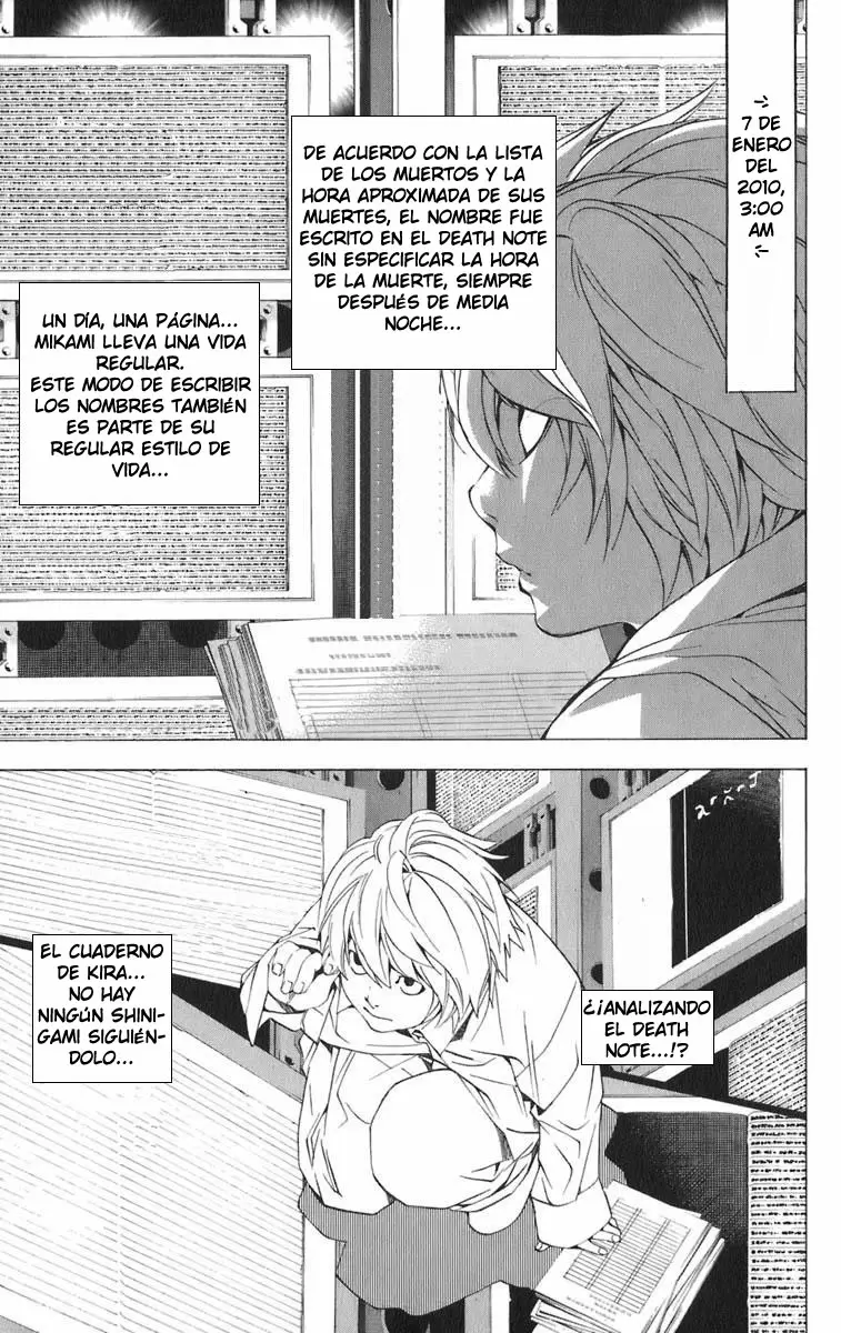 Death Note capítulo 97, página 1