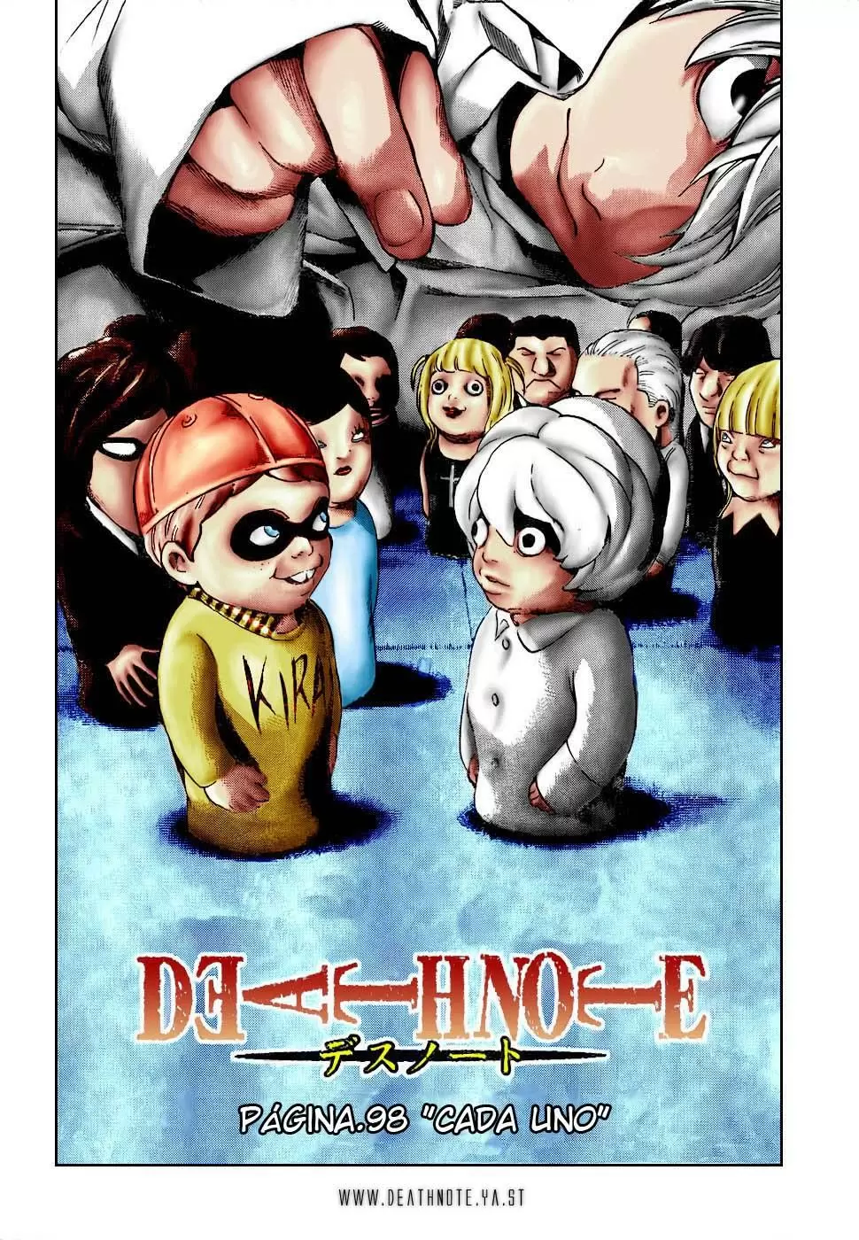 Death Note capítulo 98, página 2