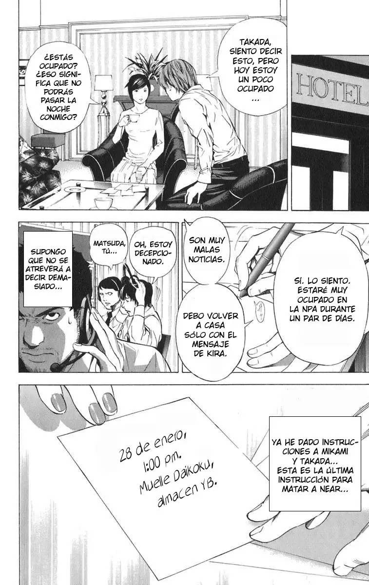 Death Note capítulo 98, página 16