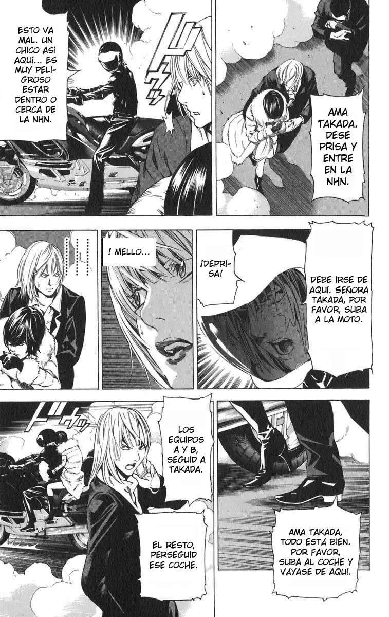 Death Note capítulo 98, página 19