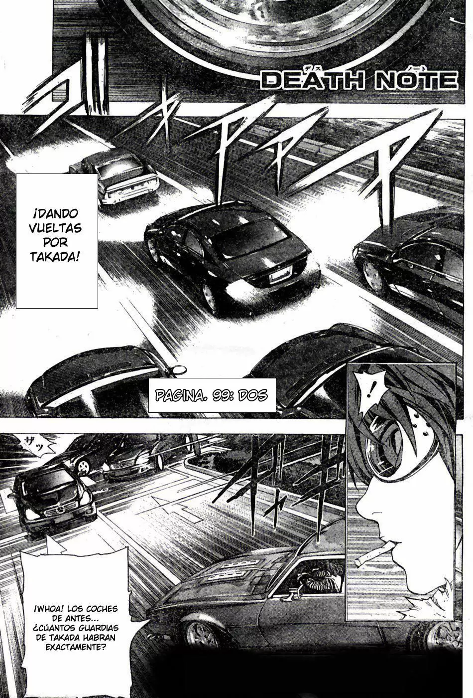 Death Note capítulo 99, página 1