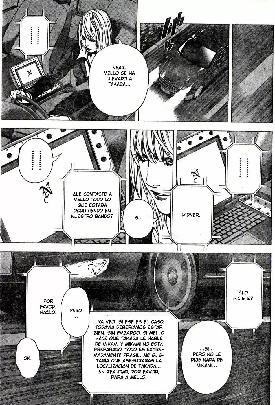 Death Note capítulo 99, página 7