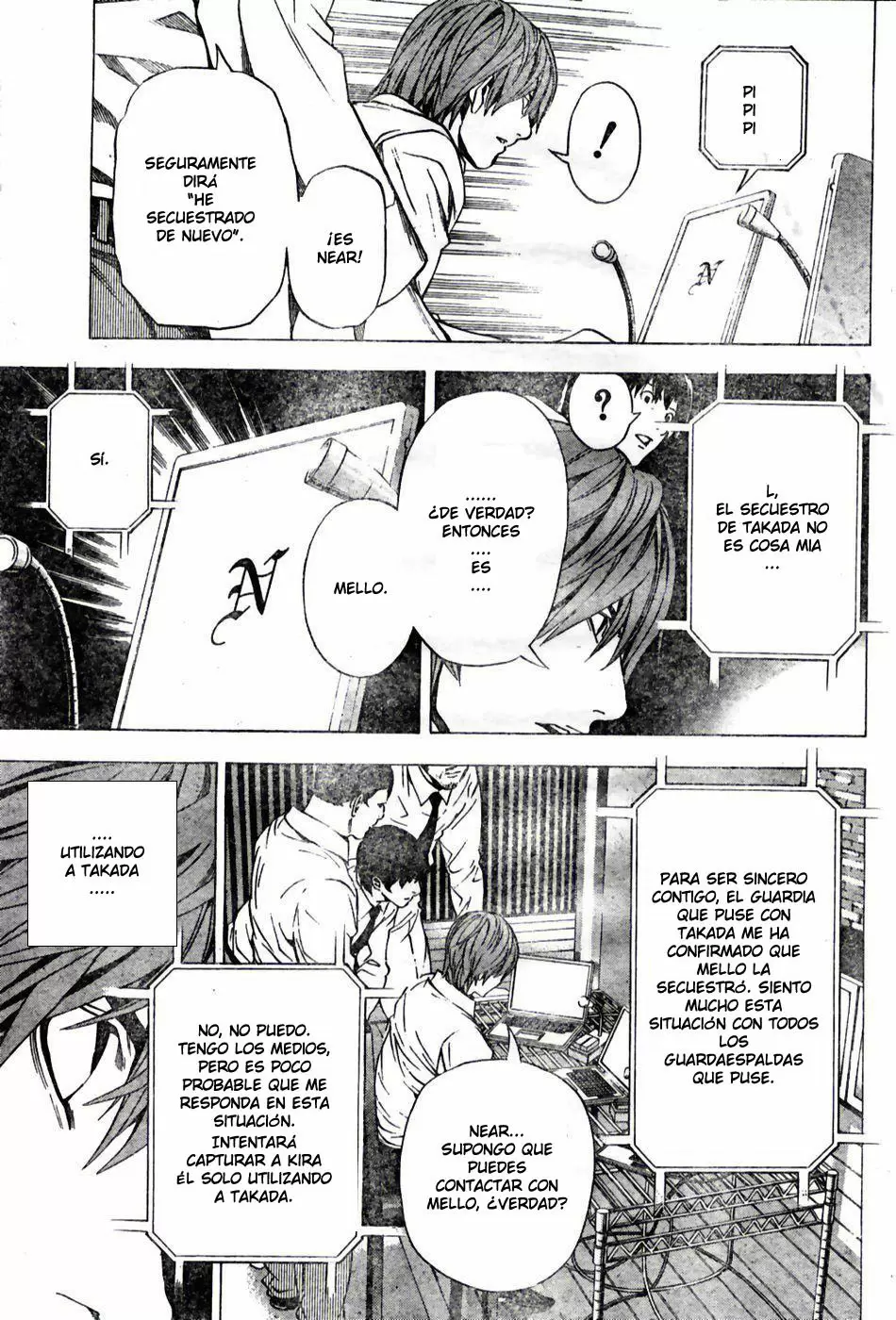 Death Note capítulo 99, página 11
