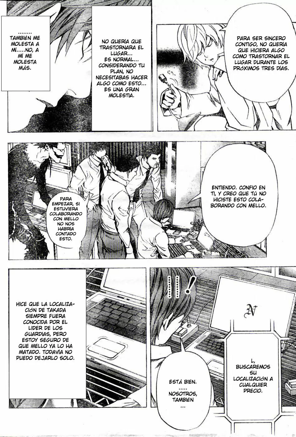 Death Note capítulo 99, página 12