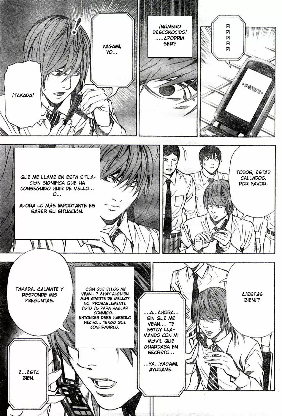 Death Note capítulo 99, página 13