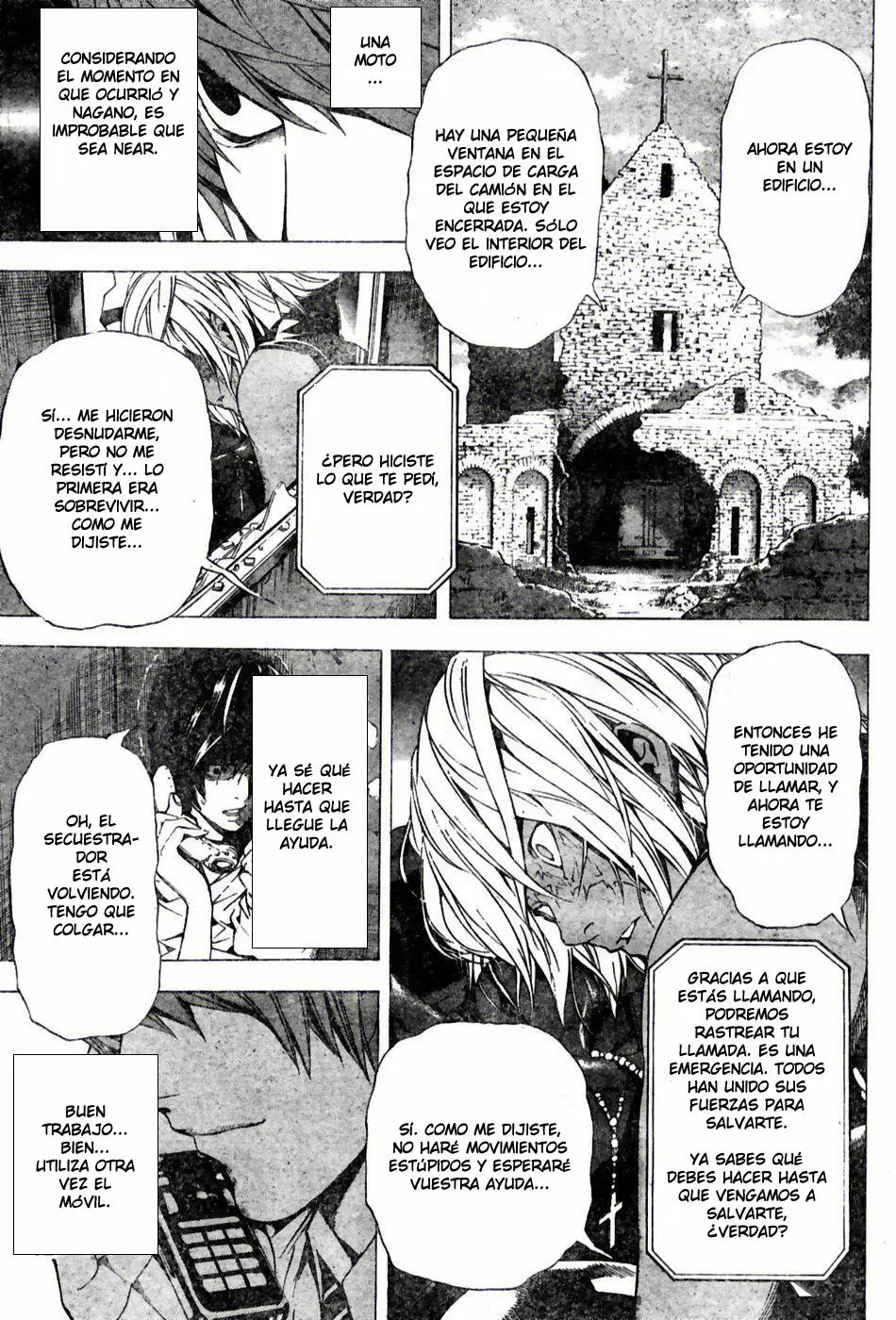 Death Note capítulo 99, página 15