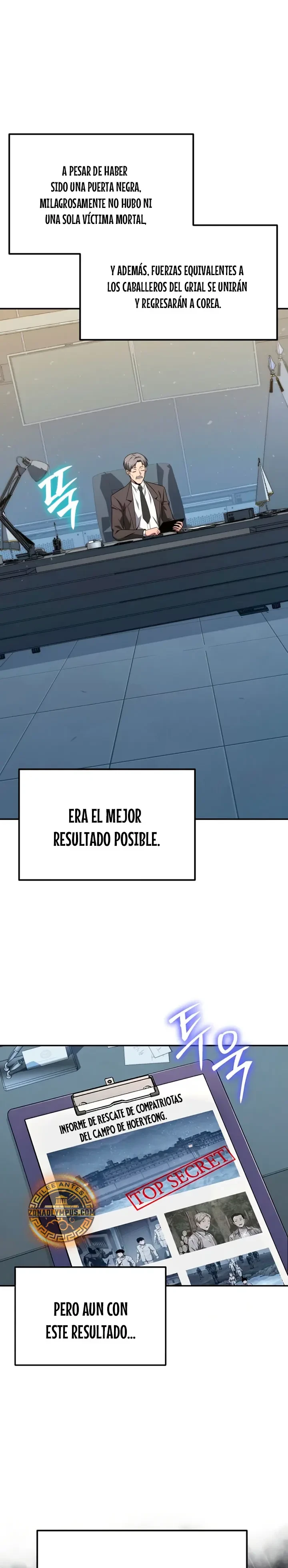 El Rey Caballero que volvió con un Dios capítulo 148, página 34