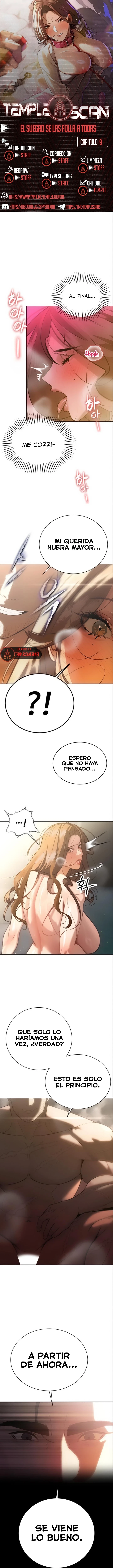 El Suegro En Medio de Todas capítulo 9, página 2