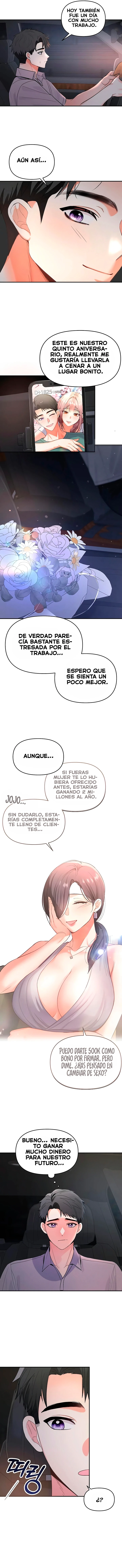 En la tienda de masajes, soy el único hombre capítulo 1, página 13