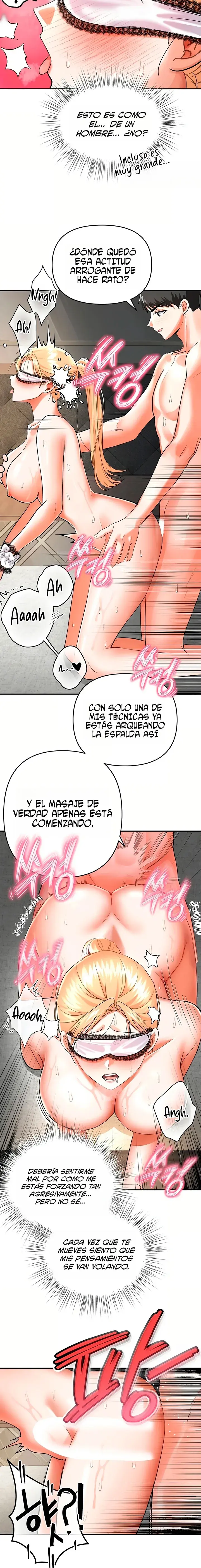 En la tienda de masajes, soy el único hombre capítulo 10, página 11