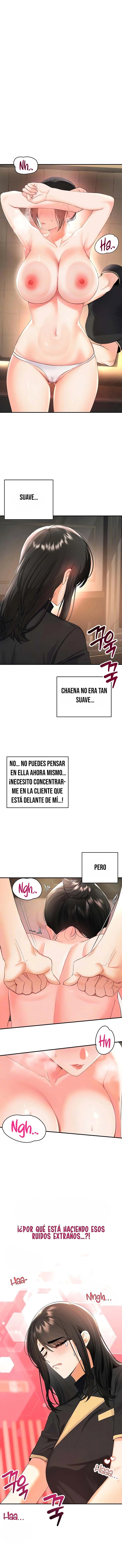 En la tienda de masajes, soy el único hombre capítulo 2, página 3