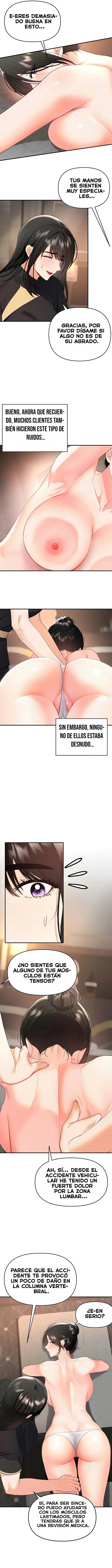 En la tienda de masajes, soy el único hombre capítulo 2, página 4
