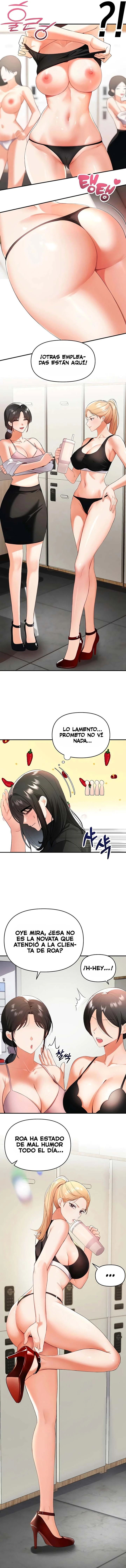 En la tienda de masajes, soy el único hombre capítulo 2, página 11