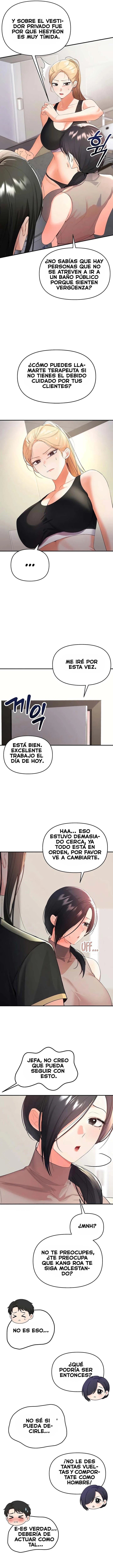 En la tienda de masajes, soy el único hombre capítulo 2, página 14