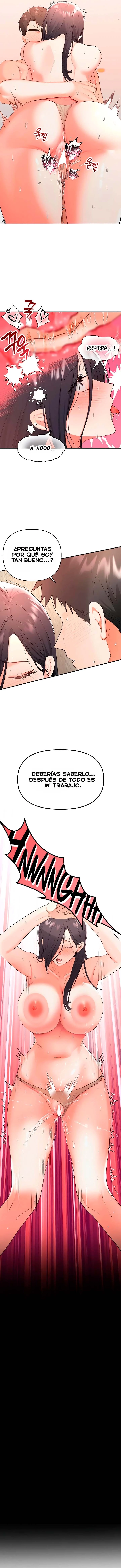 En la tienda de masajes, soy el único hombre capítulo 3, página 14
