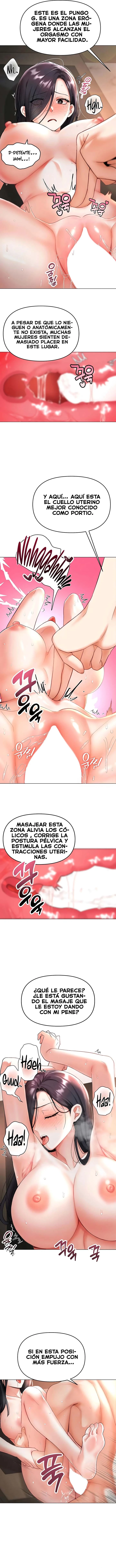 En la tienda de masajes, soy el único hombre capítulo 4, página 9