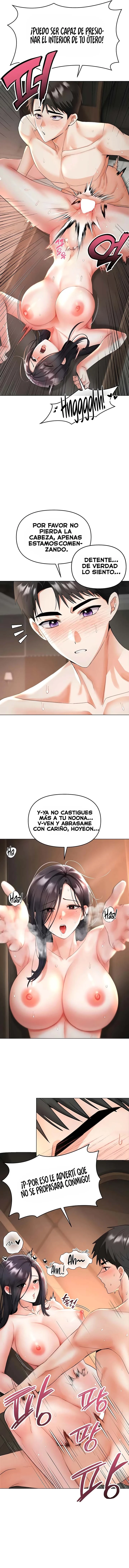 En la tienda de masajes, soy el único hombre capítulo 4, página 10