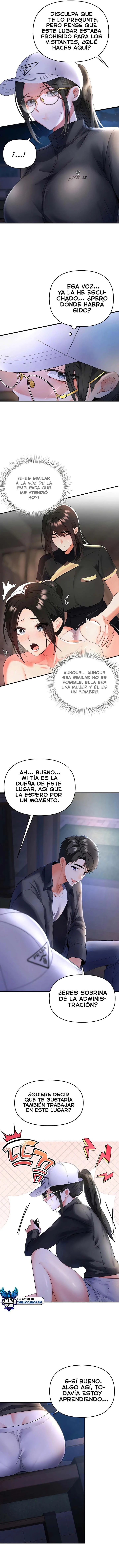 En la tienda de masajes, soy el único hombre capítulo 5, página 7