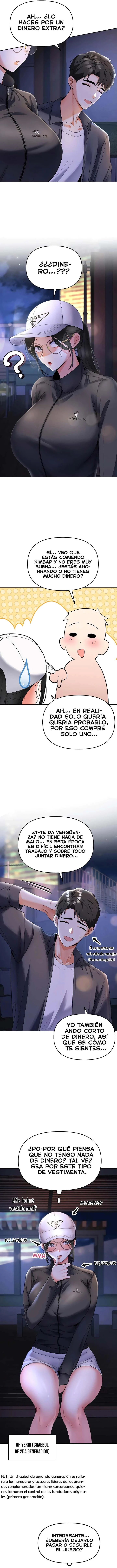 En la tienda de masajes, soy el único hombre capítulo 5, página 8