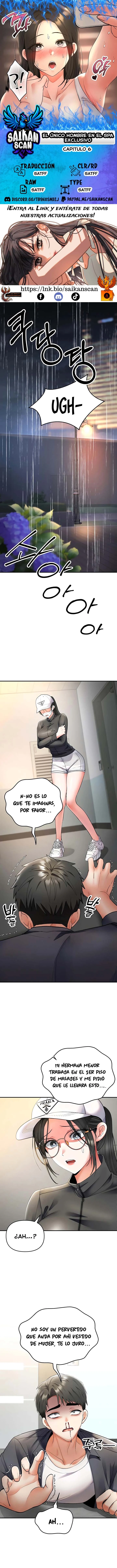 En la tienda de masajes, soy el único hombre capítulo 6, página 2