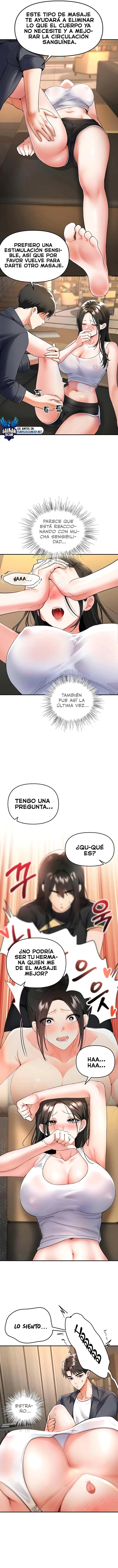 En la tienda de masajes, soy el único hombre capítulo 6, página 10