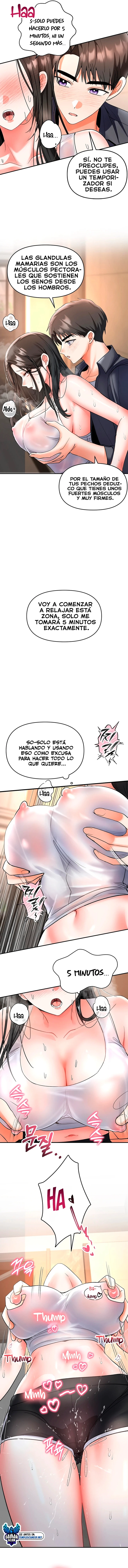 En la tienda de masajes, soy el único hombre capítulo 7, página 13