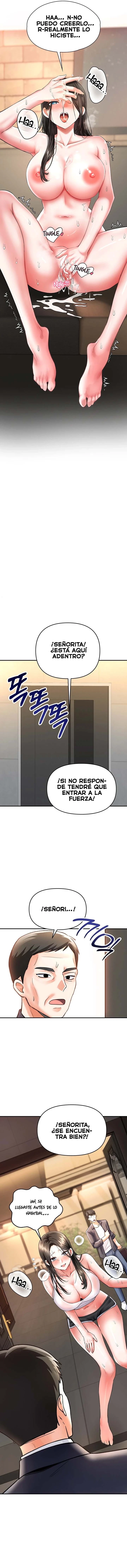 En la tienda de masajes, soy el único hombre capítulo 8, página 10