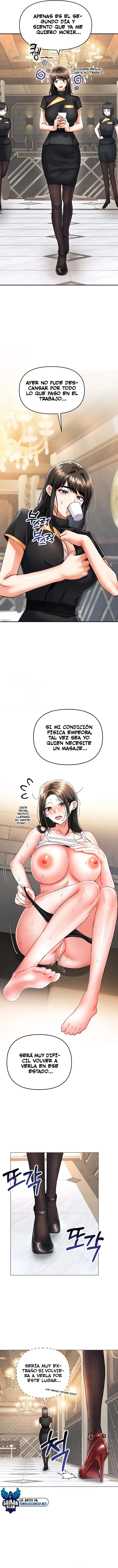 En la tienda de masajes, soy el único hombre capítulo 8, página 14