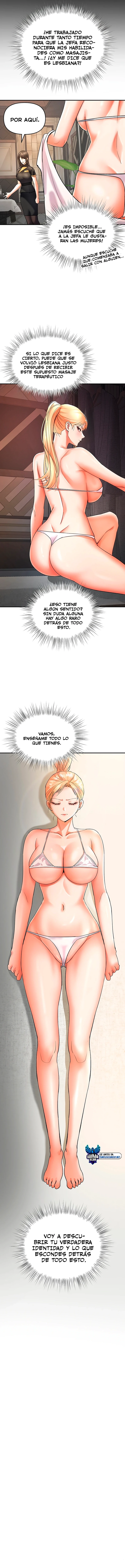 En la tienda de masajes, soy el único hombre capítulo 9, página 7