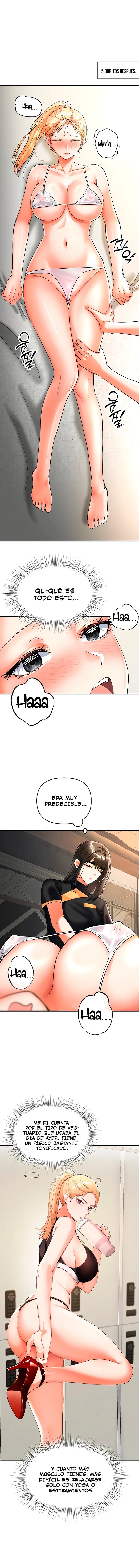En la tienda de masajes, soy el único hombre capítulo 9, página 8