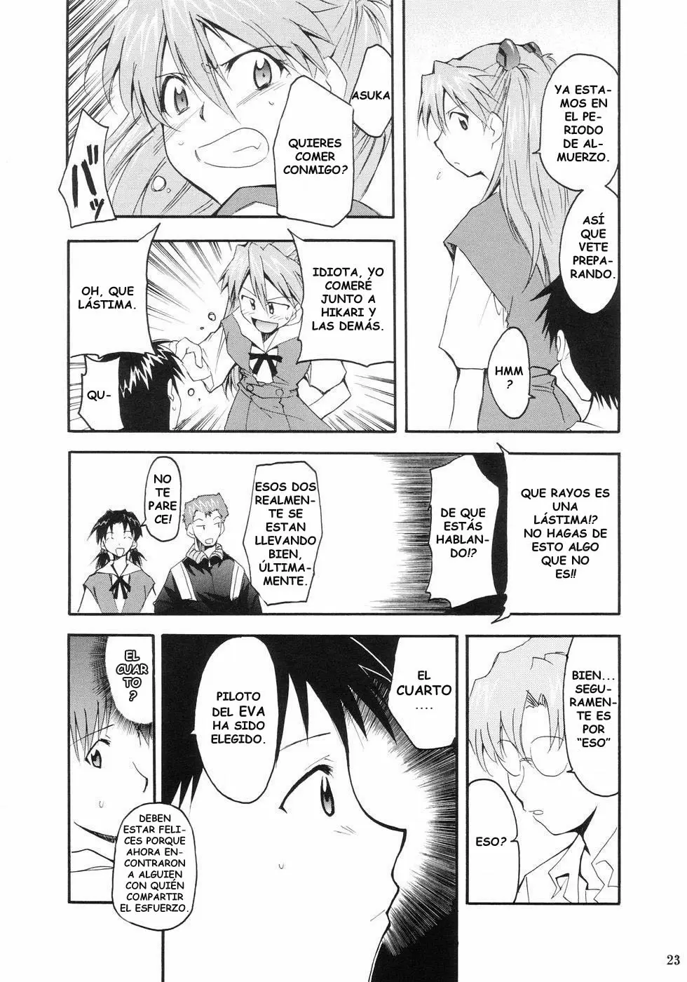 Evangelion Re: Take All Ages capítulo 1, página 20