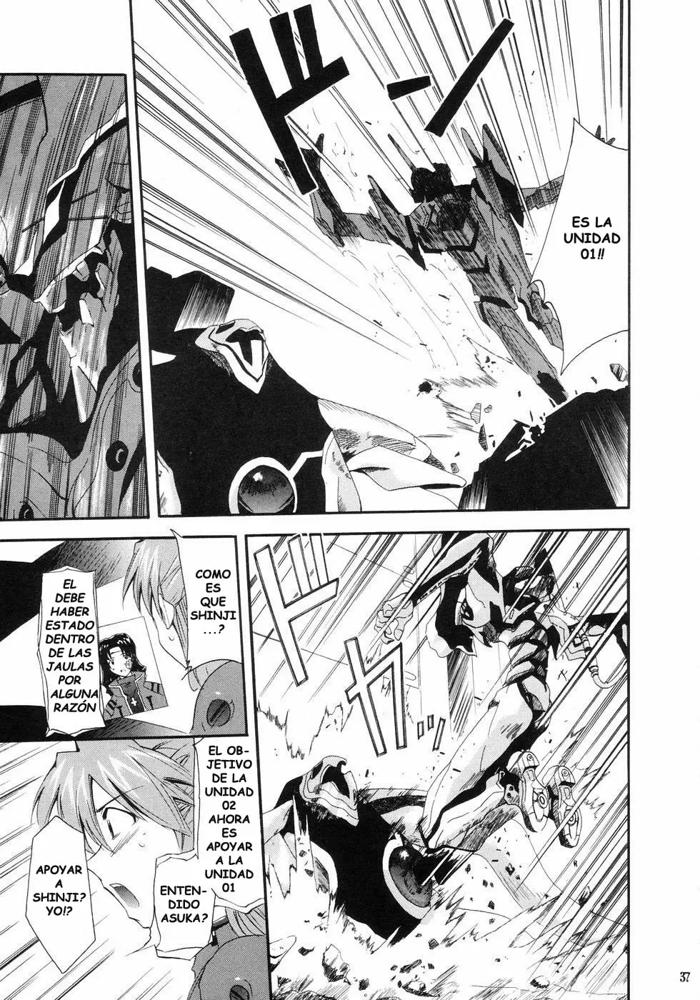Evangelion Re: Take All Ages capítulo 1, página 34