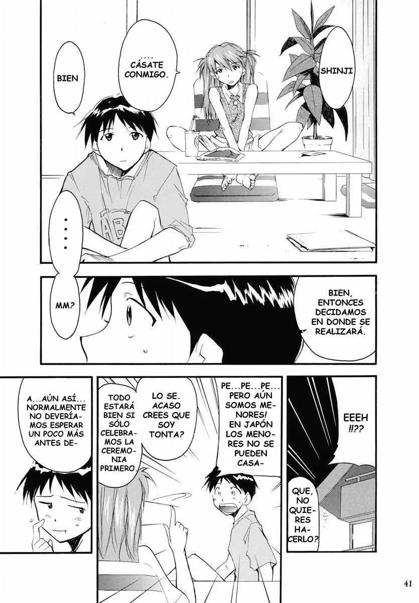 Evangelion Re: Take All Ages capítulo 2, página 40