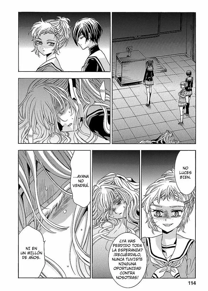 Fukushuu Kyoushitsu capítulo 24, página 112