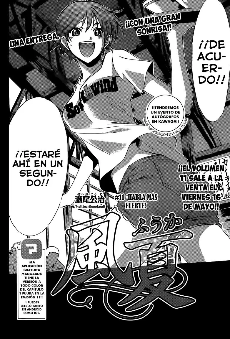Fuuka capítulo 11, página 3