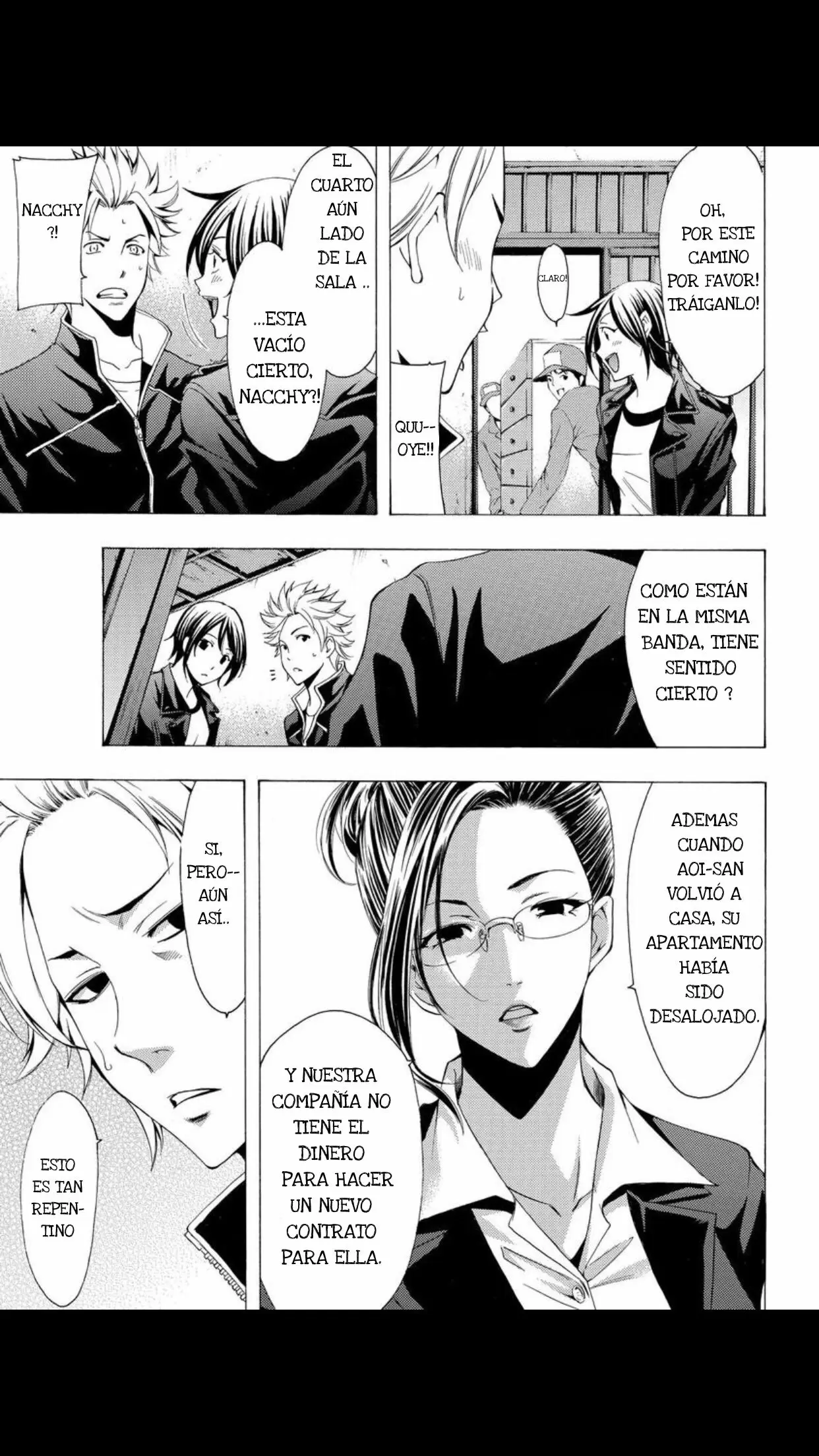 Fuuka capítulo 111, página 8